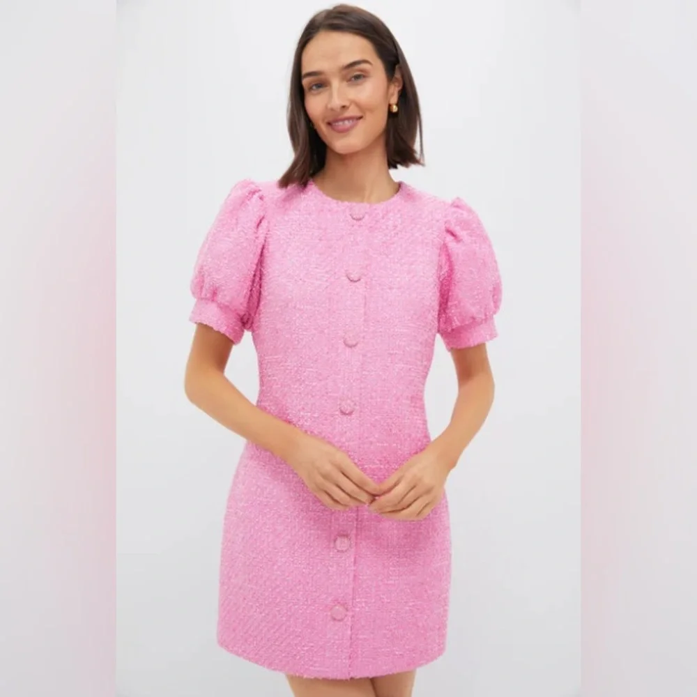 Tuckernuck HYACINTH HOUSE
Pink Tweed Kit Mini Dress size M NWT - Picture 1 of 11